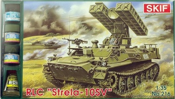 MKset216 Strela-10SV Soviet light rocket complex (танк)