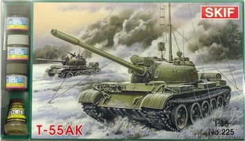 MKset225 T-55AK Soviet commander tank (танк)