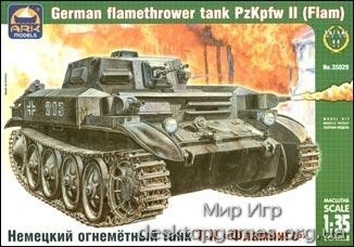 Немецкий огнеметный танк ТII «Фламинго«