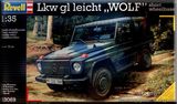 Сборная стендовая модель автомобиля LKw leicht gl WOLF