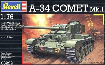Танк A34 Comet (1944г.,Великобритания)