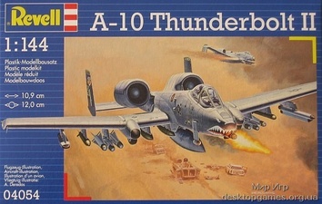 Штурмовик A-10A Thunderbolt