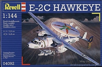Палубный самолёт дальнего радиолокационного обнаружения E-2 «Хокай»