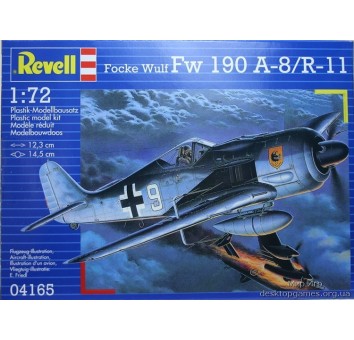 Сборная модель самолета Focke Wulf Fw 190A-8/R-11