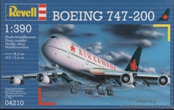 Пассажирский самолёт Боинг 747  Air Canada 