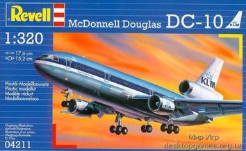 Пассажирский самолёт Дуглас DC-10  KLM 