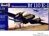 Стратегический истребитель Мессершмитт Bf.110 E-1