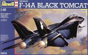 Истребитель-перехватчик F-14A Black Tomcat