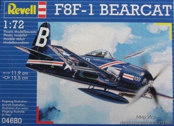 Палубный истребитель F-8F Bearcat