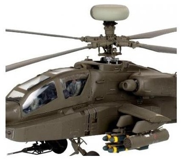 Model Set Вертолет AH-64D Longbow Apache, 1:144 - фото 4
