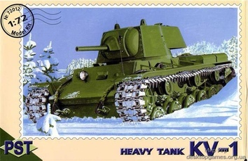 PST72012 KV-1 WWII Soviet heavy tank