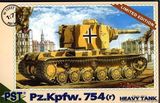 PST72037 Pz.Kpfw.754 (r) WWII German heavy tank