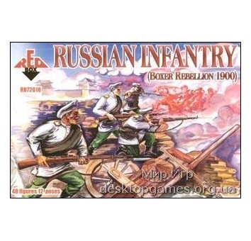Russian Infantry, Boxer Rebellion 1900