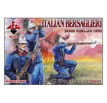 Italian Bersaglieri, Boxer Rebellion 1900