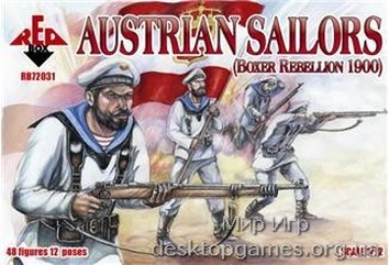 RB72031 Austrian sailors, Boxer Rebellion 1900