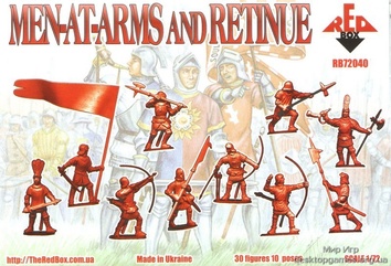 Фигурки воинов с оружием и кортеж. Война роз - фото 2