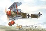 RN601 Fokker Dr.I WWI German fighter