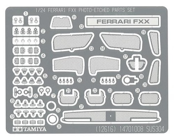 Фототравленные детали для Ferrari FXX