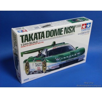 Модель автомобиля Takata Dome Honda NSX 2005 в масштабе