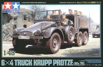 Немецкий грузовик Krupp Protze (Kfz.70)