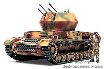 Немецкая зенитка Flakpanzer IV Wirbelwind