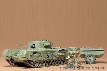 Британский танк Churchill «Крокодил«