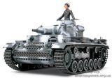 Немецкий танк Panzerkampfwagen III модификация N с алюминевым стволом и фототравлением