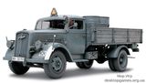 Немецкий армейский 3 тонный грузовик 4x2