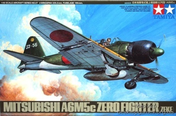 Японский истребитель A6M5c Type 52 Zero