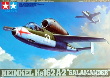 Немецкий Heinkel He162 A-2 Salamander - фото 2