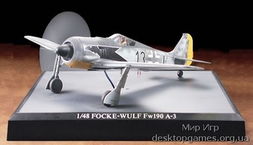 Focke-Wulf Fw190 A-3 с действующим пропеллером