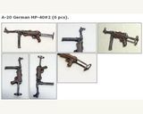 Сборная модель немецкого пистолет-пулемёта MP-40 №2