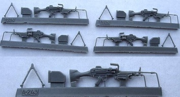 Набор ручных пулеметов M249 5,56 с опорой