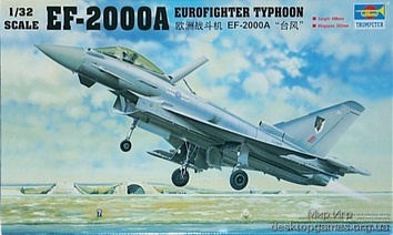 Истребитель EF-2000 Еврофайтер Тайфун