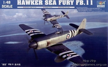 Самолет Hawker Sea Fury FB.11