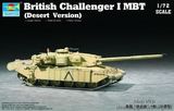 Пластиковая модель танка Challenger 1MBT