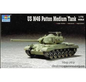 Масштабная модель американского среднего танка M46 Patton