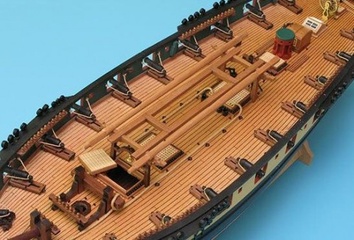 Модель деревянного корабля Меркурий (Mercury) - фото 10