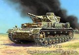 ZVE3565 T-IV Ausf.F WWII German middle tank