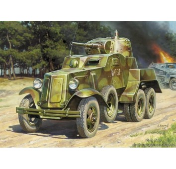ZVE3617 BA-10 Soviet armored car