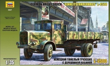 L-4500 «Einheitsfahrerhaus« Немецкий тяжелый грузовик