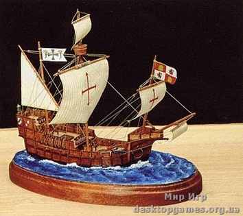 Модель корабля Санта Мария (Santa Maria), Mini-kit Waterline