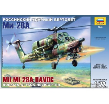 Mi-28A  Havoc  Russian attack helicopter