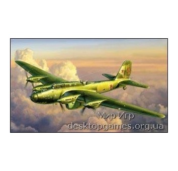 ZVE7264 Petlyakov Pe-8 Soviet bomber