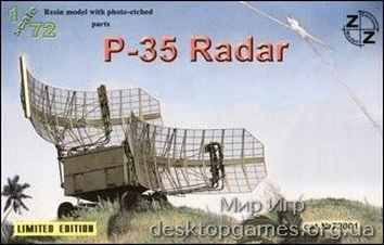 ZZ72001 P-35 Soviet radar, resin/pe