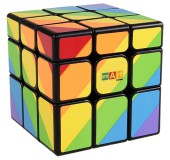 Радужный кубик (Smart Cube Rainbow black)