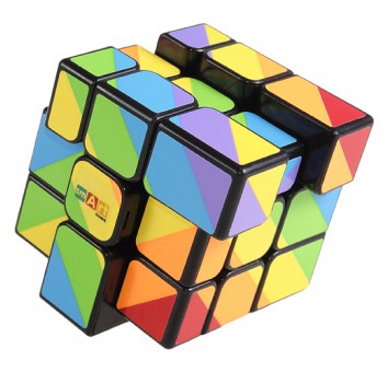 Радужный кубик (Smart Cube Rainbow black) - фото 2