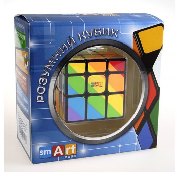 Радужный кубик (Smart Cube Rainbow black) - фото 4