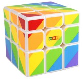 Радужный кубик (Smart Cube Rainbow white)