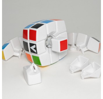 Кубик Рубика 3х3 белый (V-CUBE 3х3 White Pillow) - фото 4